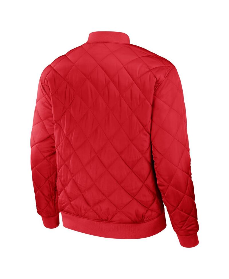 Men's Darius Rucker Collection by Black, Red Minnesota Twins Reversible Full-Zip Bomber Jacket