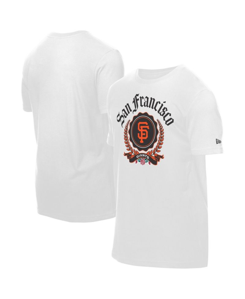 Men's White San Francisco Giants Fleur Domestic T-Shirt