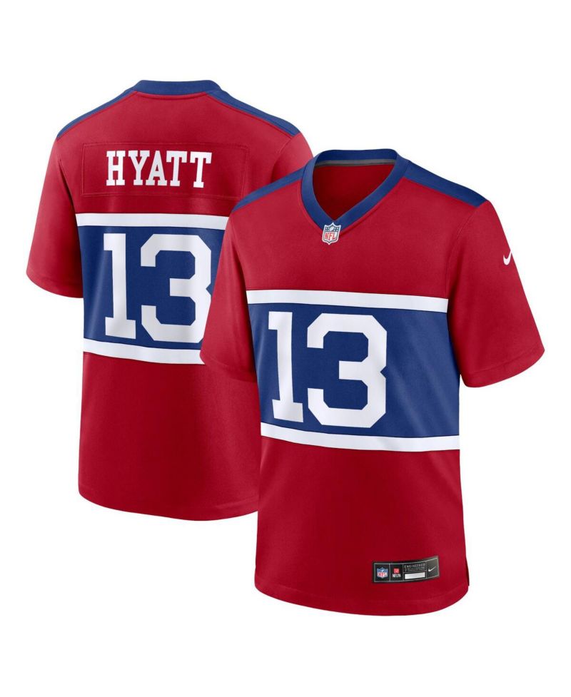 Big Boys and Girls Jalin Hyatt Century Red New York Giants Alternate Player Game Jersey