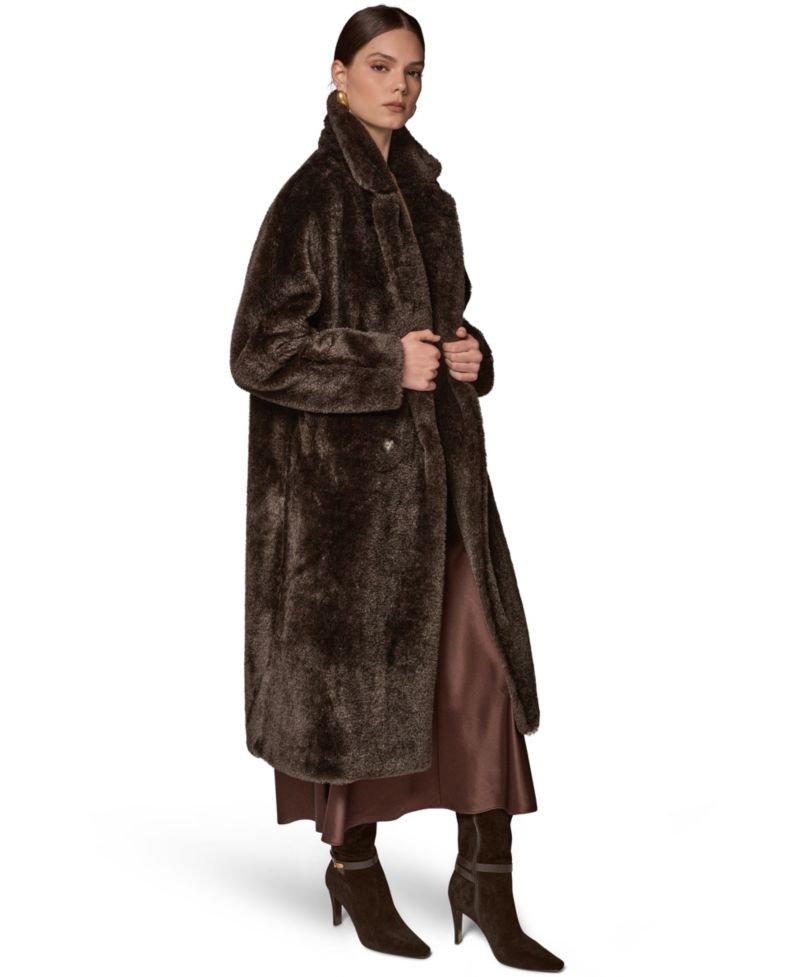 Women's Double-Breasted Long Coat