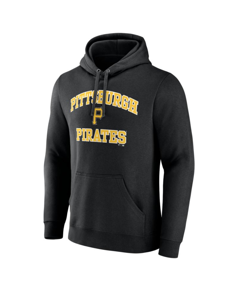 Men's Black Pittsburgh Pirates Heart & Soul Hoodie