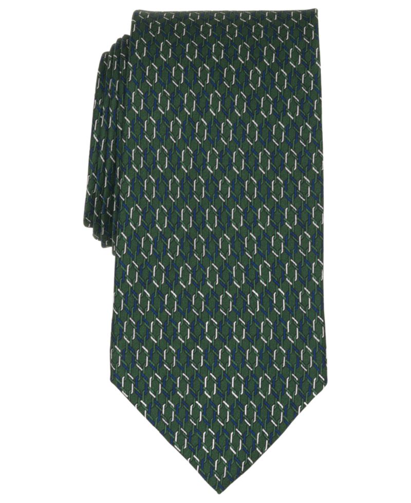 Men's Geometric Classic Tie