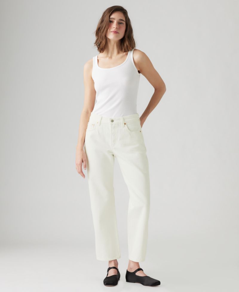 Premium Women's 501 90's Ankle Mid-Rise Straight-Fit Jeans