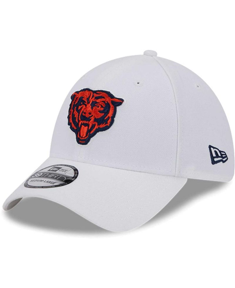 Men's White Chicago Bears Main 39Thirty Flex Hat
