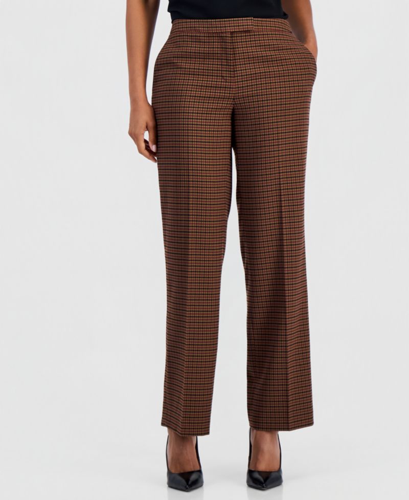 Women's Claire Mid-Rise Straight Trousers