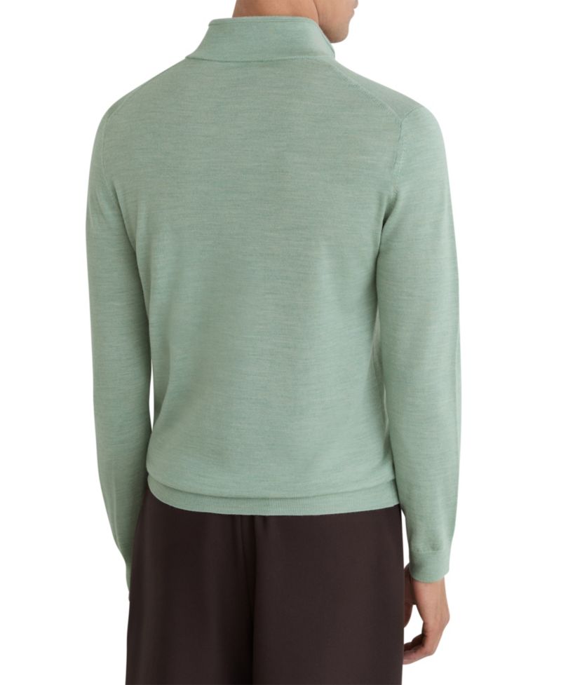 Men's Blackhall Merino Wool Half-Zip Funnel-Neck Jumper