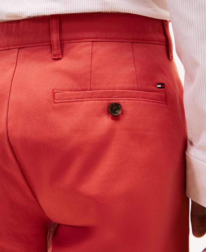 Men's Slim-Straight Fit Stretch Chino Pants