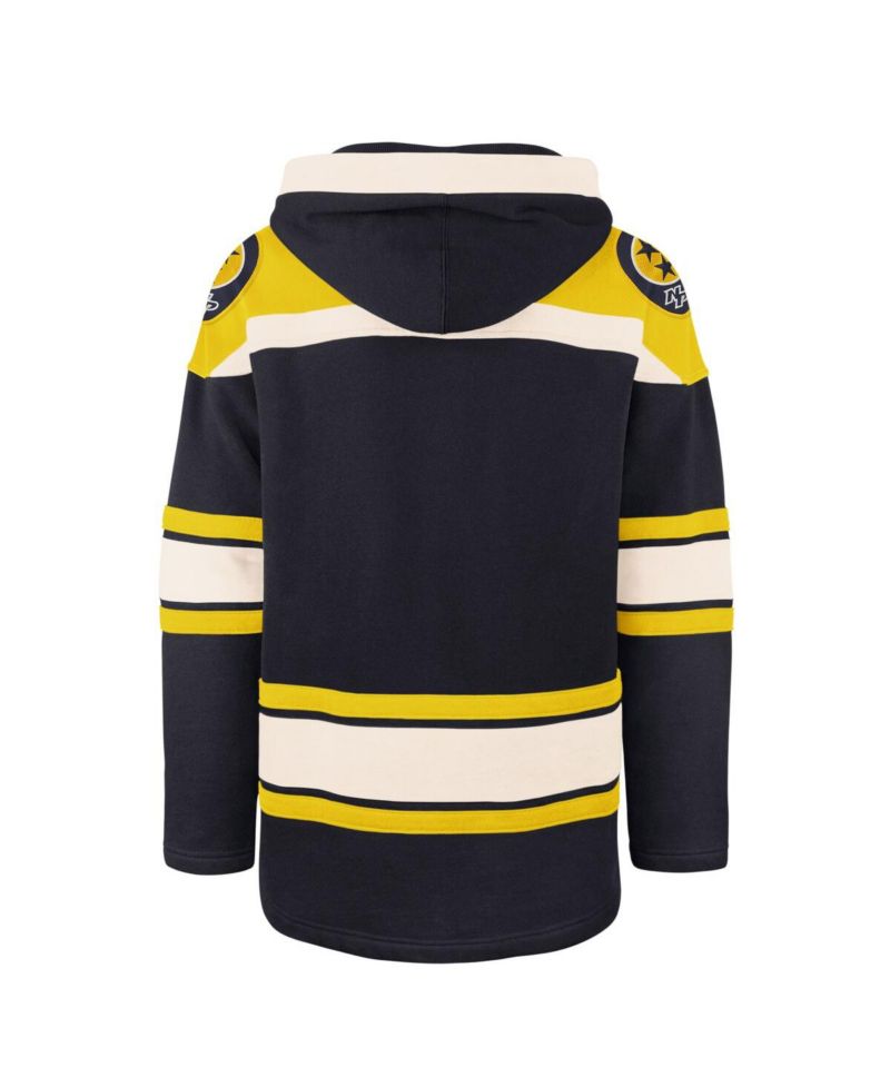 Men's Navy Nashville Predators Superior Lacer Pullover Hoodie