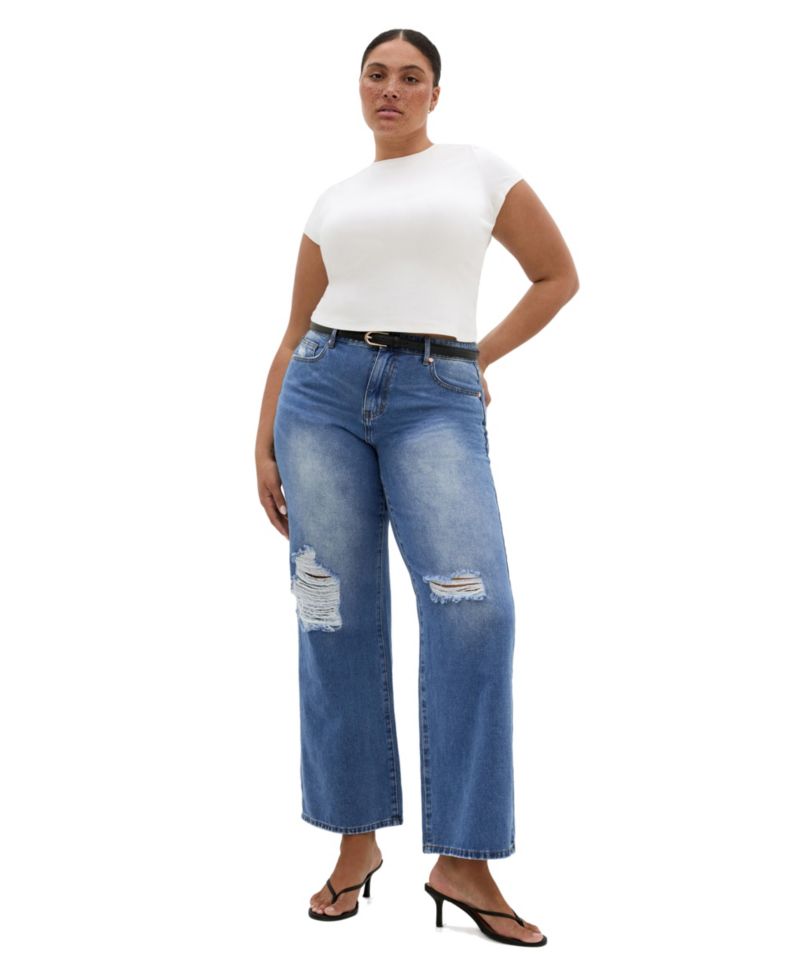Women's Harley Fit Harriet Wide Leg Regular Jean