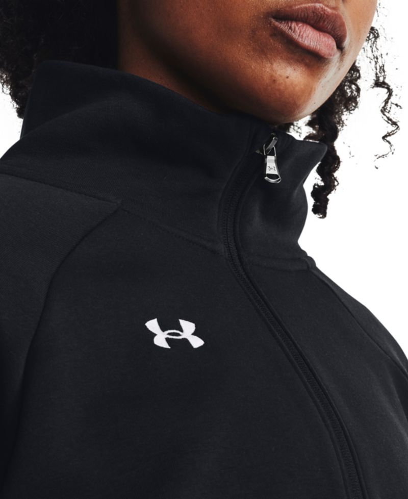 Женская флисовая толстовка Rival с имитацией шеи на молнии до половины длины