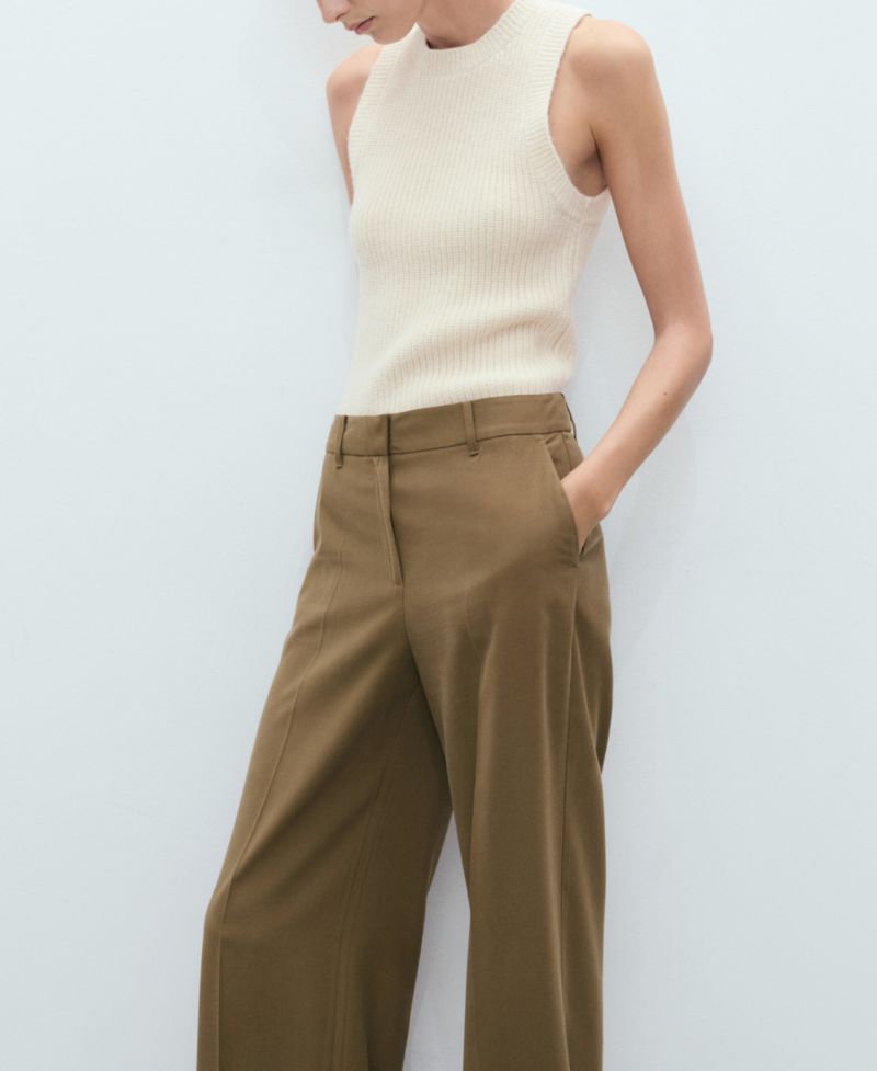 Women's Straight Mid-Rise Pants