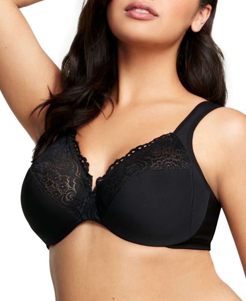 Women's Full Figure Plus Size Wonderwire Back Close Bra 1240