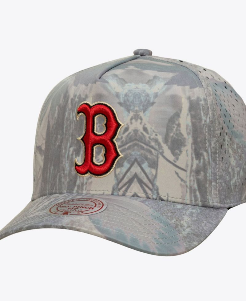 Men's Camo Boston Red Sox Perfect Pro Pinch Adjustable Hat