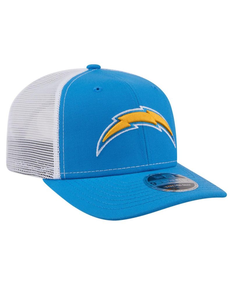 Men's Powder Blue Los Angeles Chargers 9SEVENTY Trucker Adjustable Hat