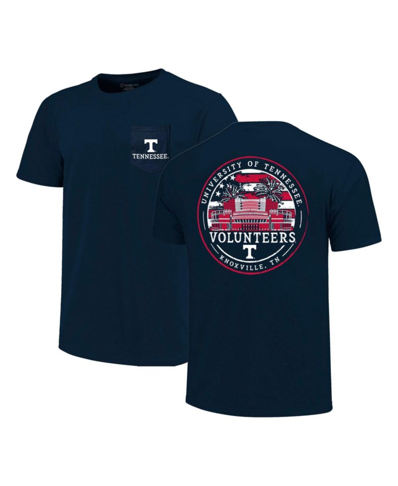 Men's Navy Tennessee Volunteers Campus Americana T-Shirt