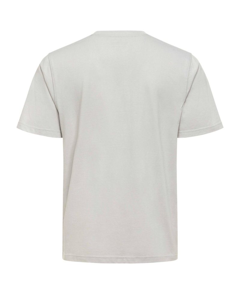 Men's and Women's Silver San Antonio Spurs Outline T-Shirt