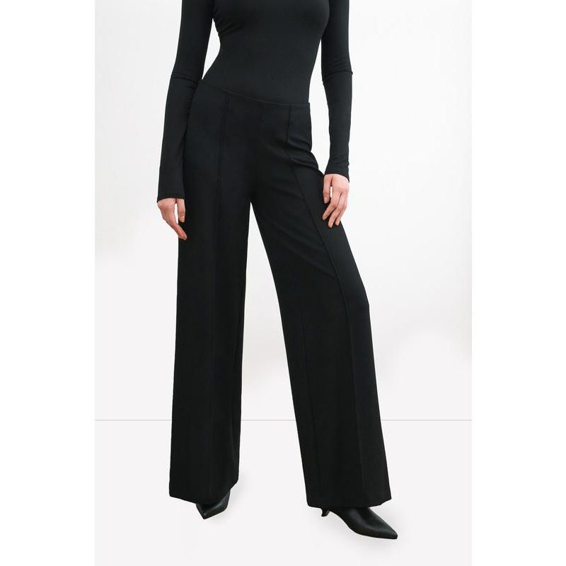 Women's Gina Wide-Leg Mid-Rise Trousers