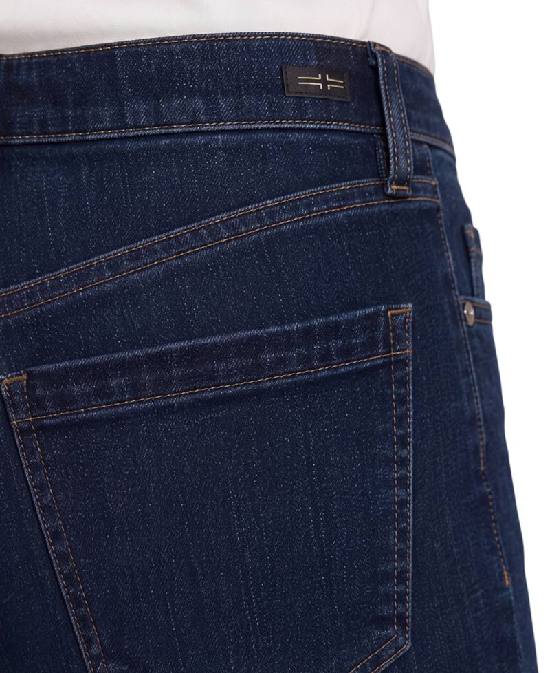 Women's Kennedy High-Rise Straight Dark-Rinse Jeans