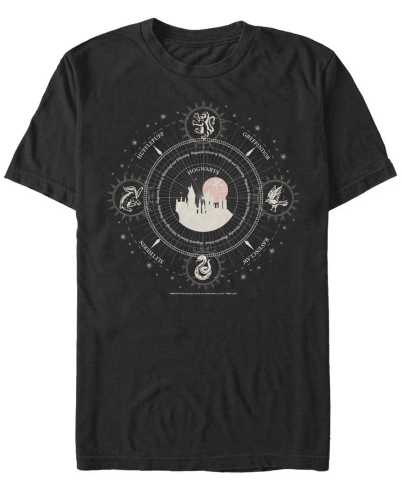 Men's Celestial Houses Short Sleeve Crew T-shirt