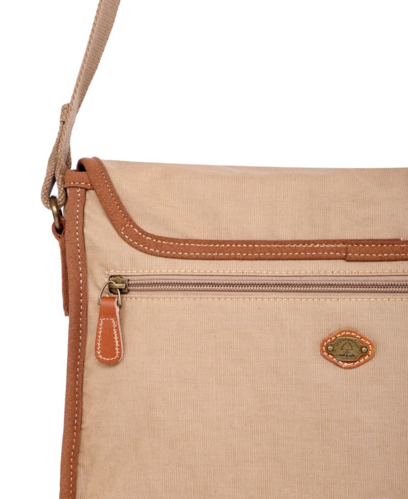 Dolphin Canvas Messenger Bag