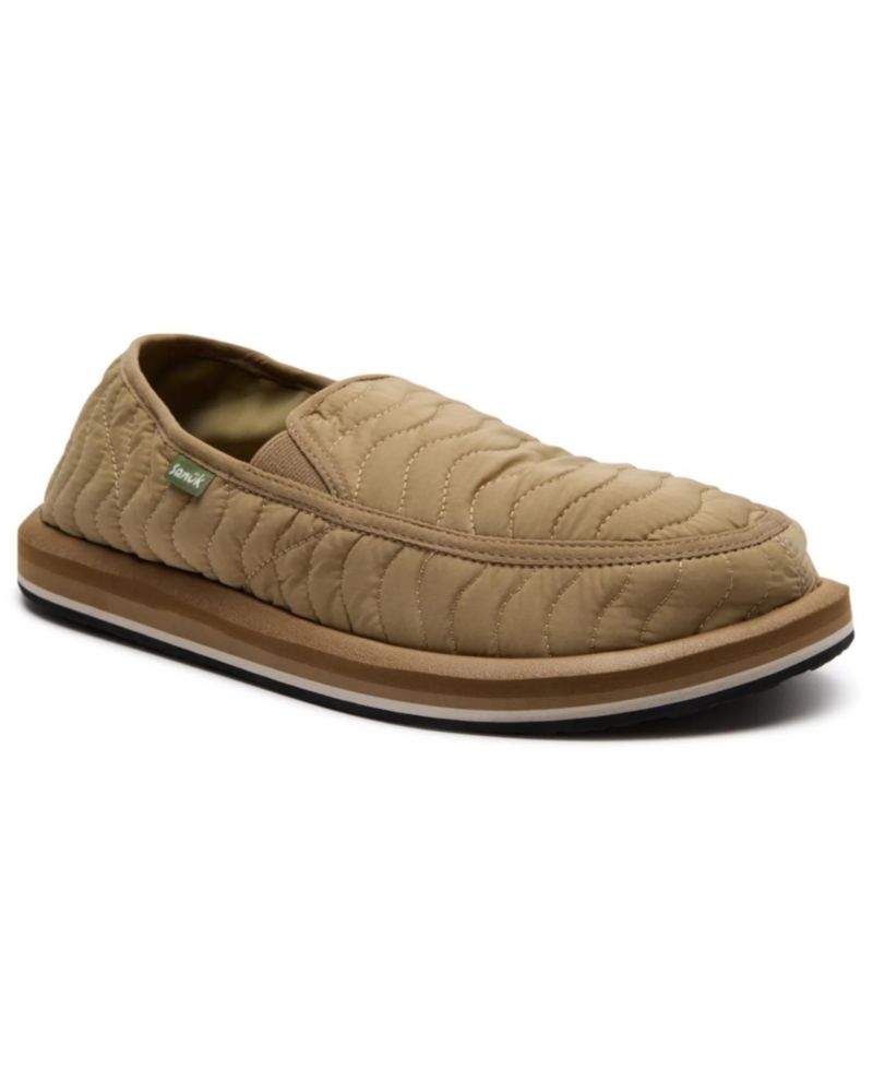 Men's Donny Cozy Quilted Slip-On Slippers