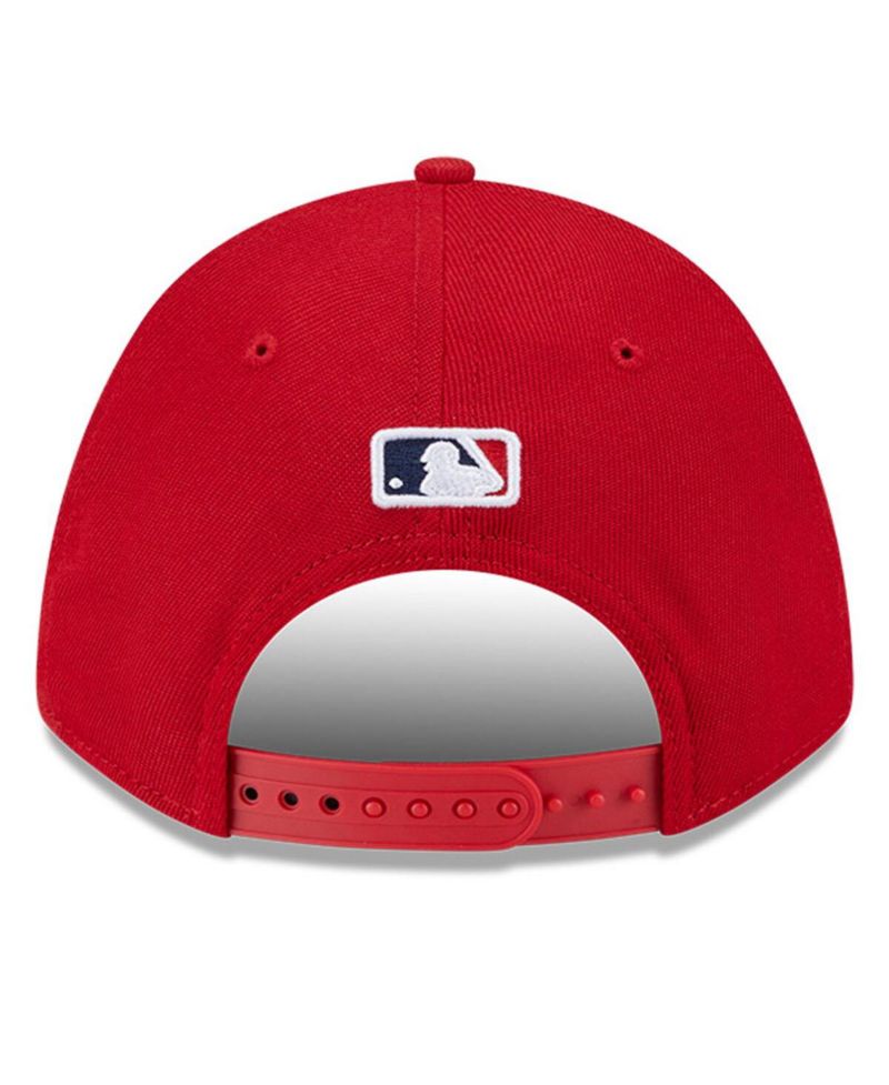 Men's Red St. Louis Cardinals Player Replica 9FORTY Adjustable Hat