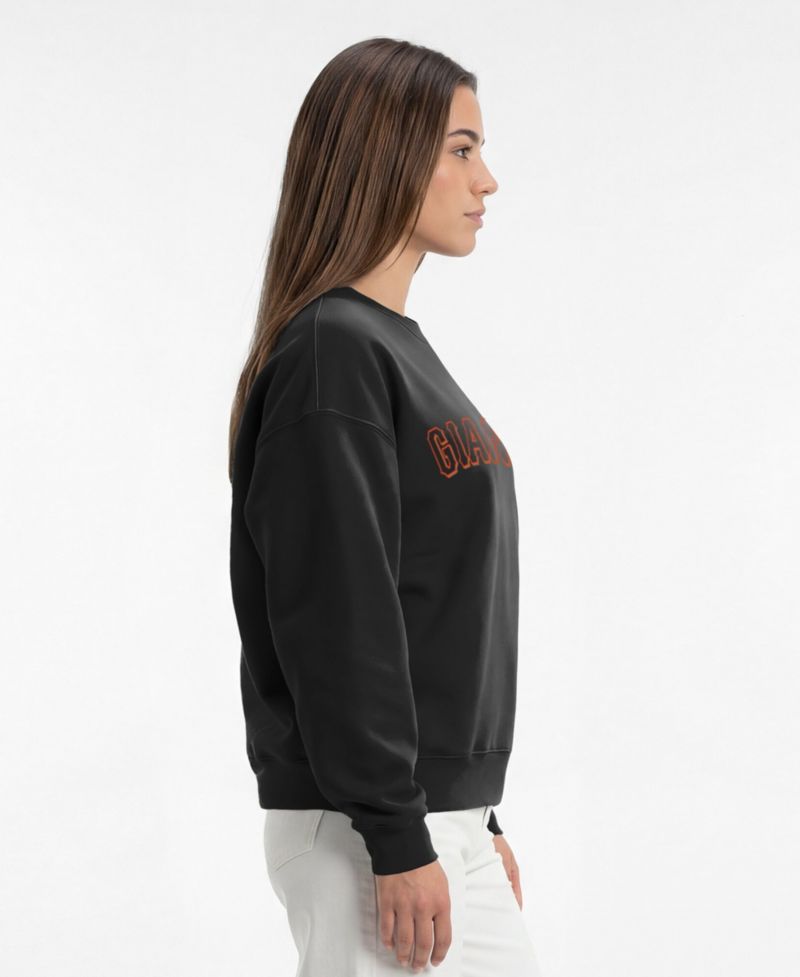 Women's San Francisco Giants All-Star Midweight Screen-Print Graphics Sweatshirt