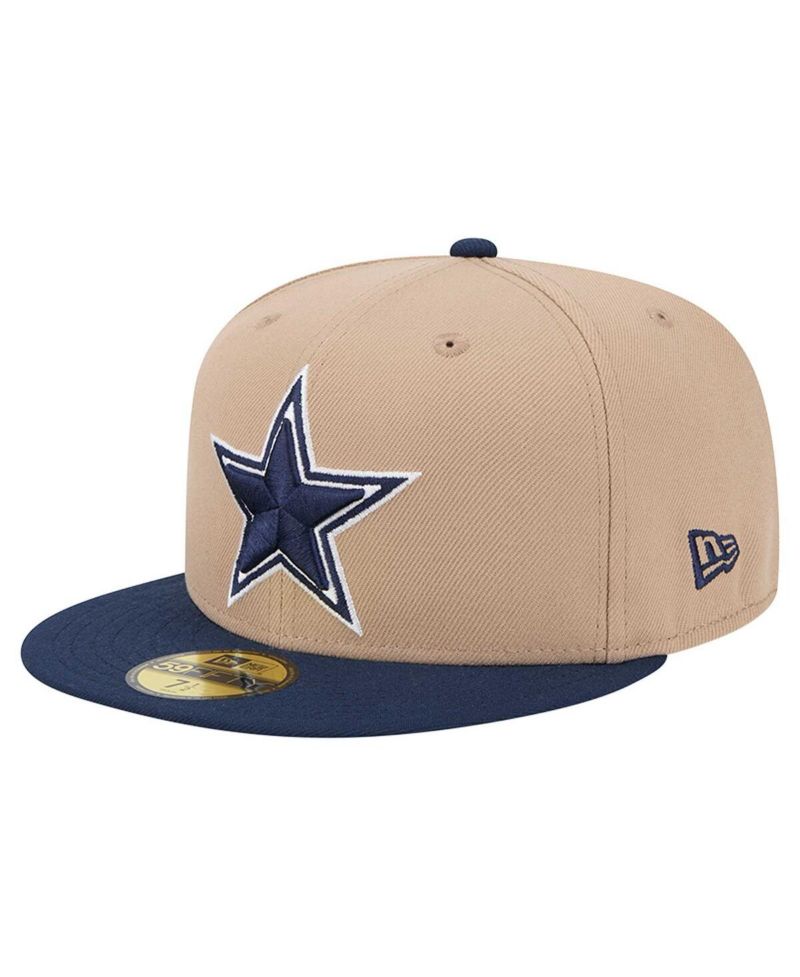 Men's Tan Dallas Cowboys 59FIFTY Fitted Hat