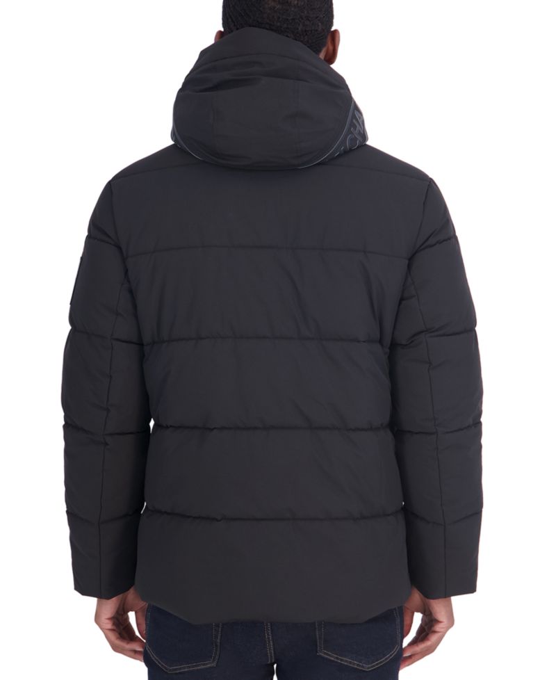 Men's Logo Parka Regular-Fit Jacket