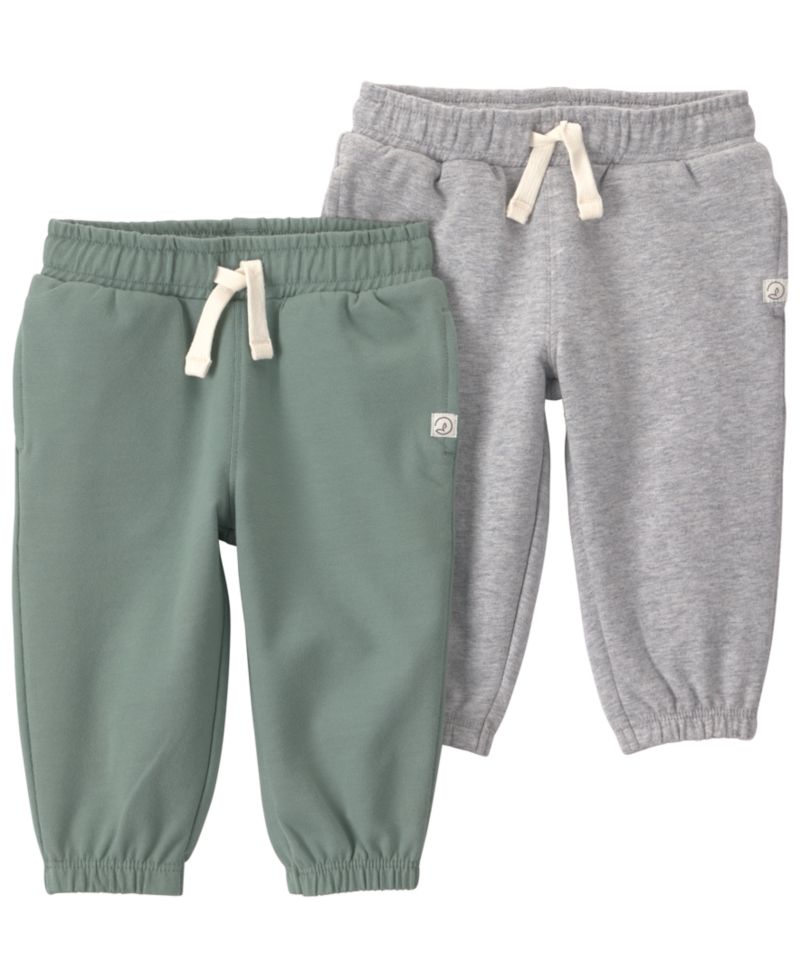 Baby Boys' or Baby Girls' 2-Pack French Terry Joggers