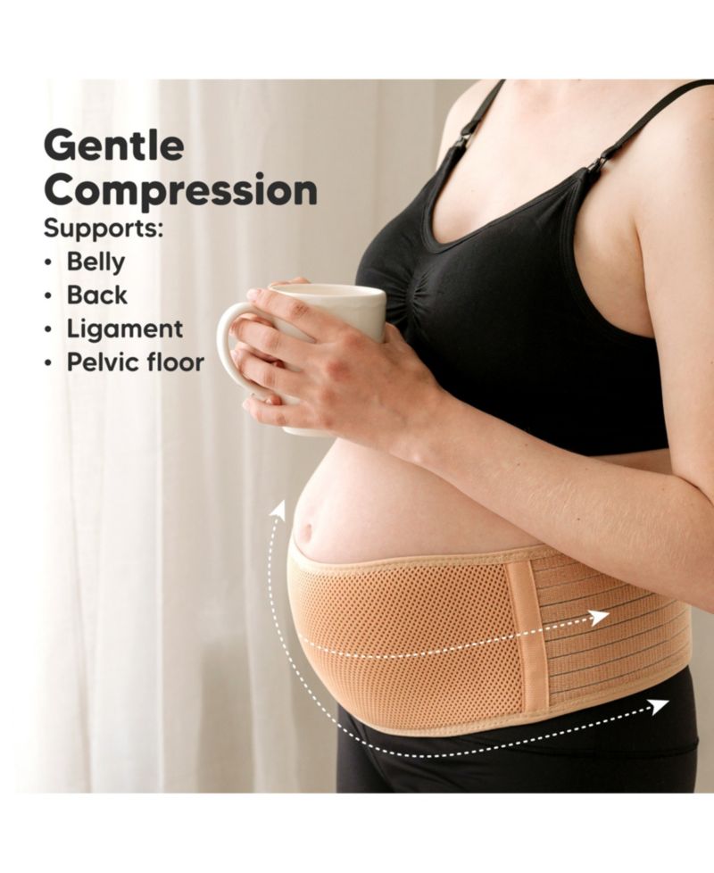 Maternity Belly Band for Pregnancy, Soft & Breathable Pregnancy Belly Support Belt