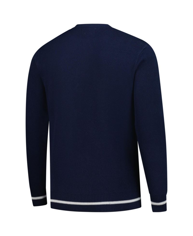 Men's and Women's Navy Penn State Nittany Lions Renew Knit Vintage Retro Sweater