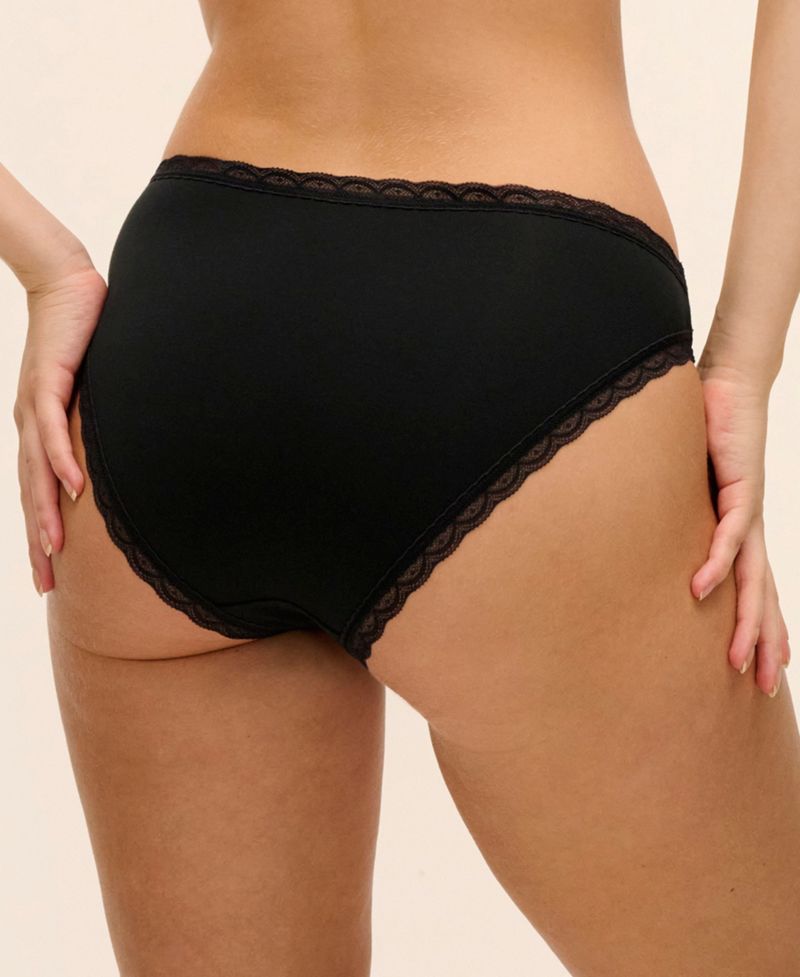 Women's Flirt Pull-On Lace Trim Low-Rise Panty