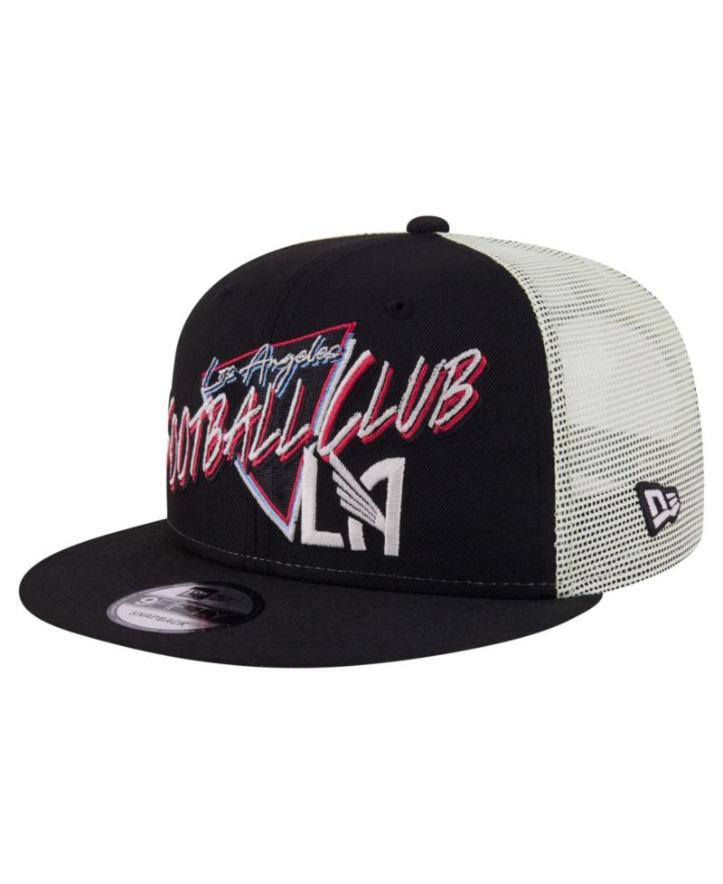 Men's Black LAFC Neon 9FIFTY Snapback Hat