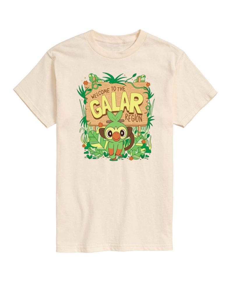 Men's Pokemon Grookey Galar Graphic T-Shirt
