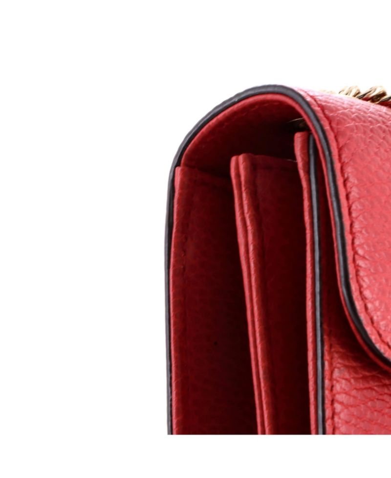 Small Interlocking Shoulder Bag Leather