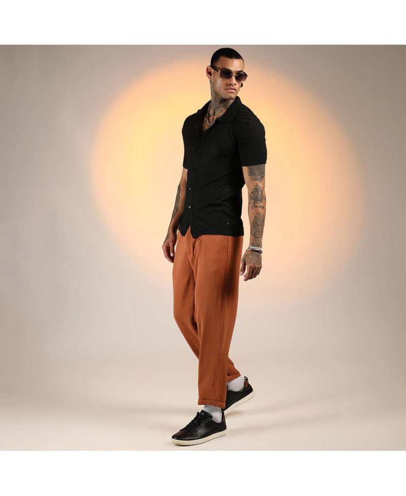 Men's Tilted-Knit Shirt