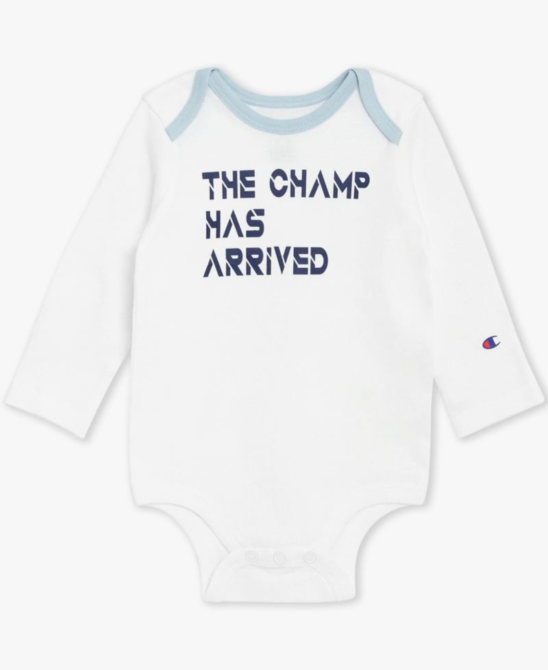 Baby Boys' Long-Sleeve Bodysuit Pants & Hat, 3-Piece Set