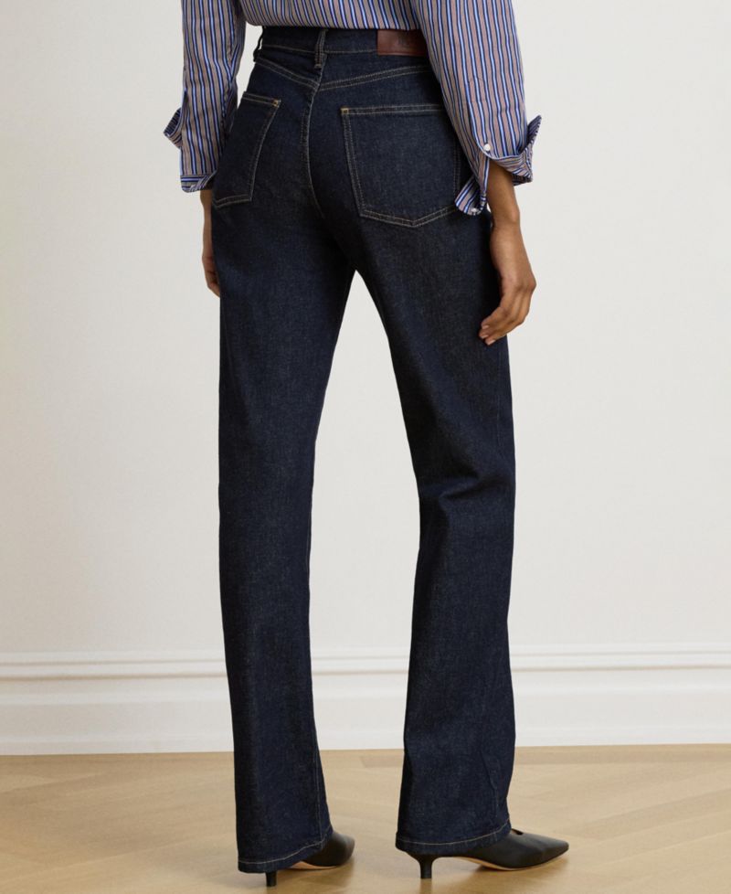 Women's High-Rise Straight-Leg Jeans