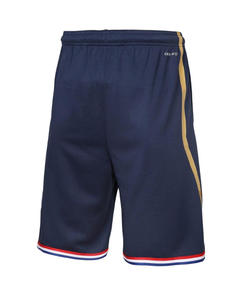 Big Boys and Girls Navy Philadelphia 76ers 2025/26 City Edition Swingman Performance Shorts