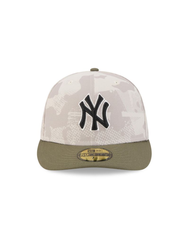 Men's Light Beige/Olive New York Yankees 2025 Armed Forces Day 59FIFTY Fitted Hat
