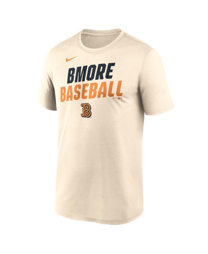 Men's Cream Baltimore Orioles 2026 City Connect Team Phrase Script Dri-FIT T-Shirt