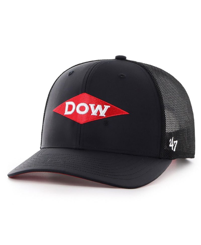 Men's Black Austin Dillon Dow Sure Shot Trucker Adjustable Hat
