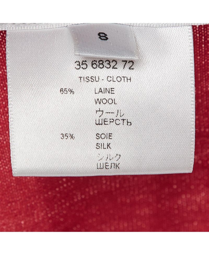 Women's Red/black Jersey Colorblock Sweatshirt