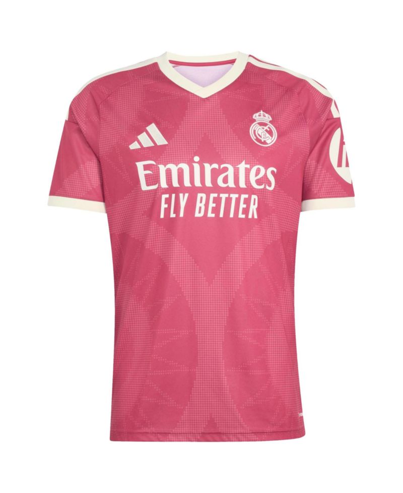 Men's Kylian Mbapp&eacute; Pink Real Madrid 2026/27 Third Replica Jersey