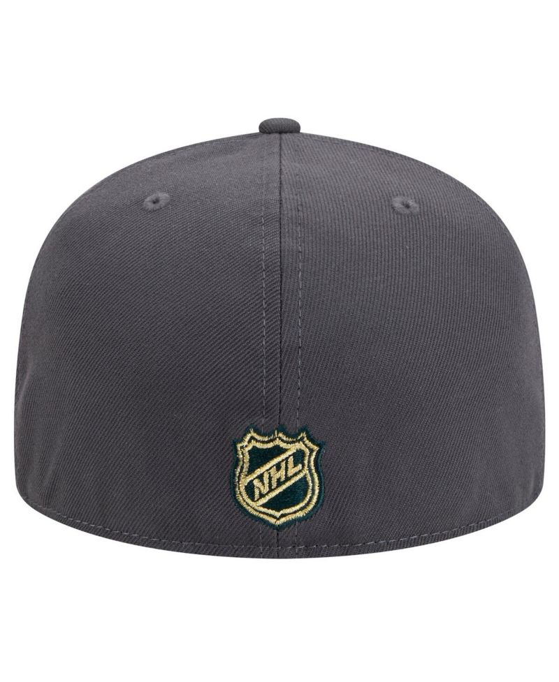 Men's Charcoal Vegas Golden Knights Core 59FIFTY Fitted Hat