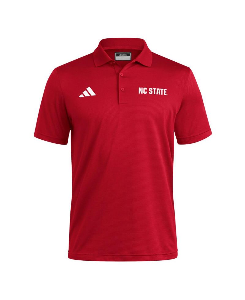 Men's Red NC State Wolfpack Ultimate 365 Ottoman Polo Shirt