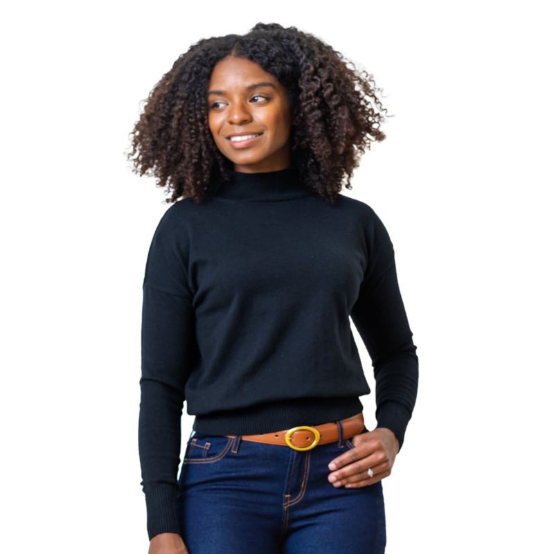 Women's Hope and Henry Long Sleeve Funnel Neck Sweater