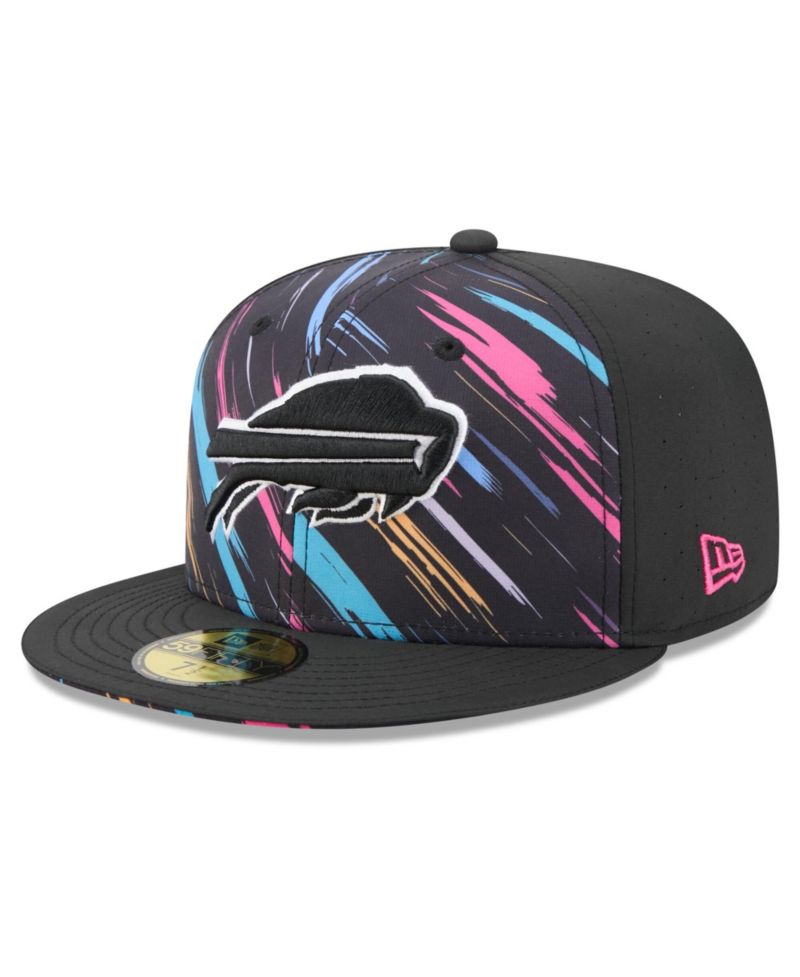 Men's Black Buffalo Bills 2026 NFL Cruical Catch 59FIFTY Fitted Hat