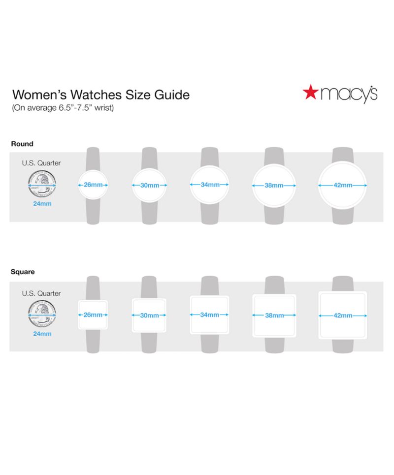 Women's Two-Tone Stainless Steel Stretch Bracelet Watch 34mm